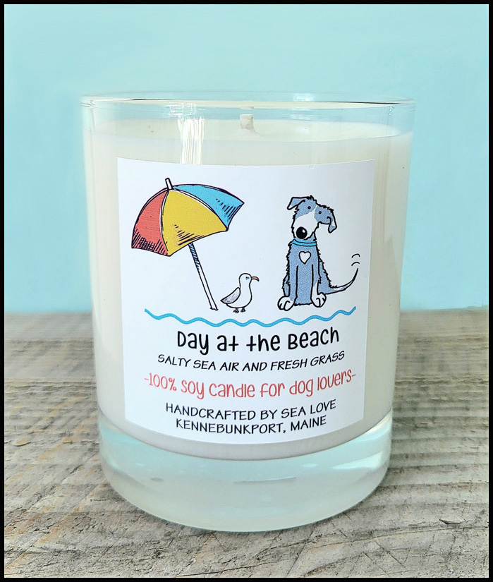 Day at the Beach candle