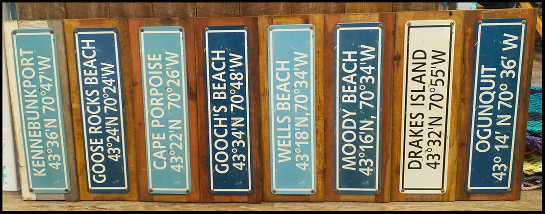 Wood and Metal Signs
